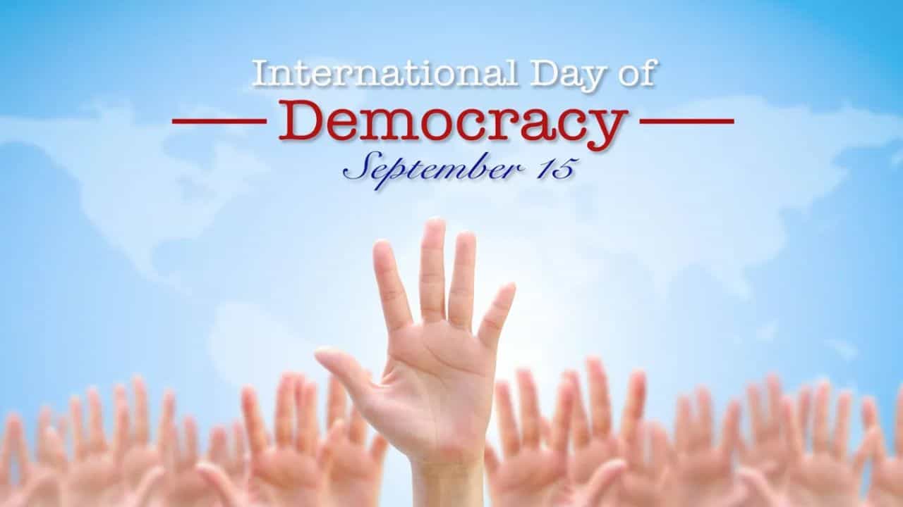 International Democracy Day: ಇಂದು ಅಂತರರಾಷ್ಟ್ರೀಯ ಪ್ರಜಾಪ್ರಭುತ್ವ ದಿನ, ಮೂಲಭೂತ ಮೌಲ್ಯಗಳನ್ನು ಎತ್ತಿಹಿಡಿಯುವುದು ಇದರ ಮೂಲ ಉದ್ದೇಶ International Democracy Day: ಇಂದು ಅಂತರರಾಷ್ಟ್ರೀಯ ಪ್ರಜಾಪ್ರಭುತ್ವ ದಿನ, ಮೂಲಭೂತ ಮೌಲ್ಯಗಳನ್ನು ಎತ್ತಿಹಿಡಿಯುವುದು ಇದರ ಮೂಲ ಉದ್ದೇಶ