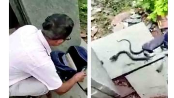 Viral Video : ಶಾಲಾಬಾಲಕಿಯ ಬ್ಯಾಗಿನೊಳಗೆ ಅಡಗಿ ತರಗತಿಗೆ ಹಾಜರಾಗಿದ್ದ ಈ ನಾಗರಾಜ