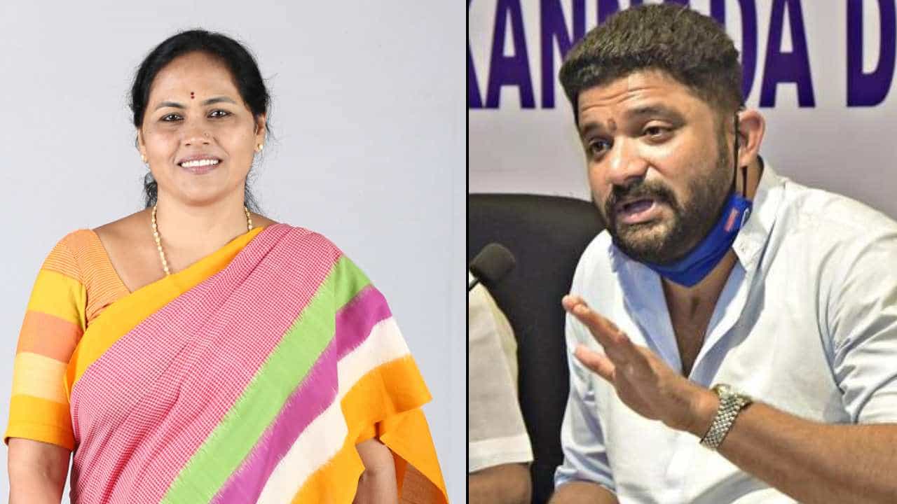 ಸೆಲ್ಫಿ ವಿಥ್ ಸಂಸದೆ ಶೋಭಾ ಕರಂದ್ಲಾಜೆ: ವಿಜೇತ 5 ಮಂದಿಗೆ ತಲಾ 5 ಸಾವಿರ ನೀಡುವುದಾಗಿ ಕಾಂಗ್ರೆಸ್ ಮುಖಂಡ ಮಿಥುನ್ ರೈ ಘೋಷಣೆ ಸೆಲ್ಫಿ ವಿಥ್ ಸಂಸದೆ ಶೋಭಾ ಕರಂದ್ಲಾಜೆ: ವಿಜೇತ 5 ಮಂದಿಗೆ ತಲಾ 5 ಸಾವಿರ ನೀಡುವುದಾಗಿ ಕಾಂಗ್ರೆಸ್ ಮುಖಂಡ ಮಿಥುನ್ ರೈ ಘೋಷಣೆ
