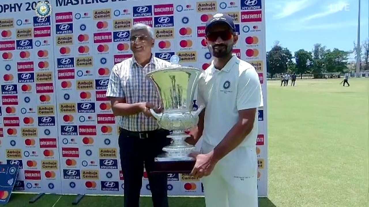 Duleep Trophy 2022 Final: ದುಲೀಪ್ ಟ್ರೋಫಿಯಲ್ಲಿ ಚಾಂಪಿಯನ್ ಪಟ್ಟಕ್ಕೇರಿದ ಪಶ್ಚಿಮ ವಲಯ