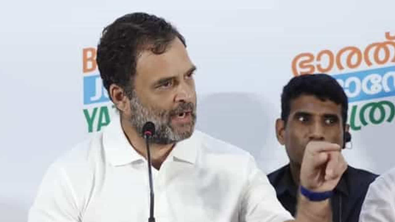 Rahul Gandhi Press Meet: ಭಾರತವನ್ನು ಒಡೆಯುತ್ತಿರುವುದು ಬಿಜೆಪಿ, ಆರ್​ಎಸ್​ಎಸ್​, ರಾಹುಲ್ ಗಾಂಧಿ ವಾಗ್ದಾಳಿ