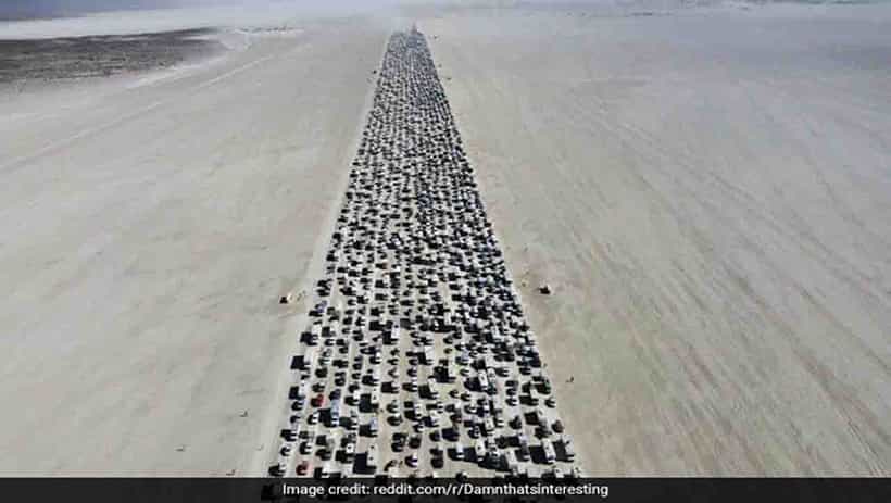 Trending : ಬರ್ನಿಂಗ್ ಮ್ಯಾನ್ ಉತ್ಸವ; ಅಮೆರಿಕದಲ್ಲಿ 8 ಗಂಟೆಗಳ ಕಾಲ ಟ್ರಾಫಿಕ್ ಜಾಮ್