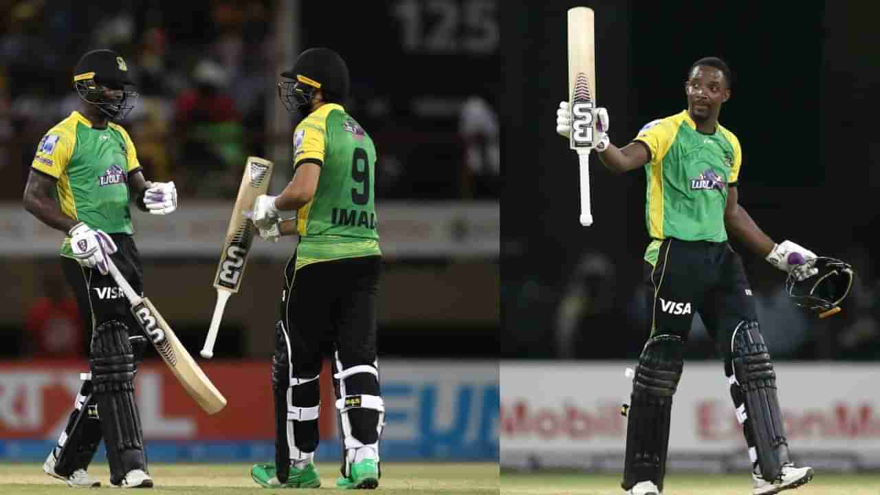 CPL 2022: 5 ಓವರ್​ಗಳಲ್ಲಿ 105 ರನ್​: ಬ್ರೂಕ್ಸ್ ಸ್ಪೋಟಕ ಶತಕ