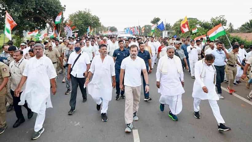 ಬಹಿಷ್ಕಾರಕ್ಕೆ ಒಳಪಟ್ಟಿದ್ದ ಚೇತನ್ ಕುಟುಂಬ ರಾಹುಲ್ ಗಾಂಧಿ ಪಾದಯಾತ್ರೆಯಲ್ಲಿ ಭಾಗಿ