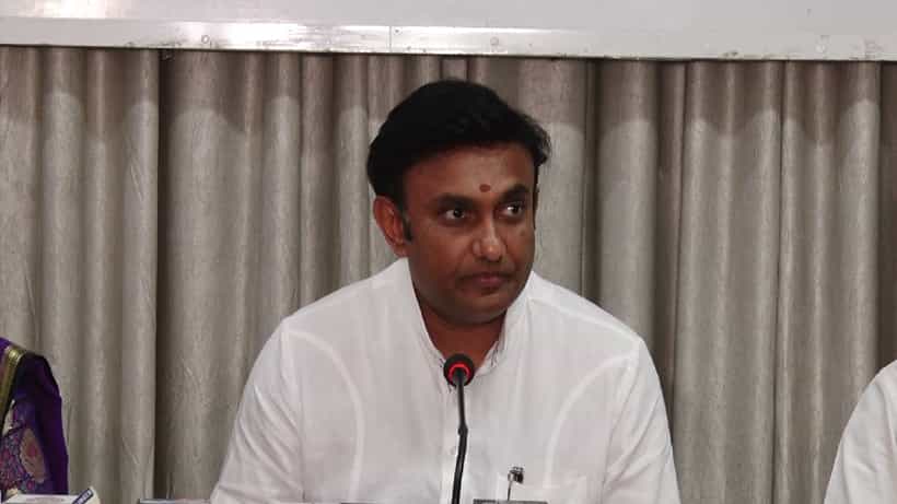 ಕಾಂಗ್ರೆಸ್ ಅವಧಿಯಲ್ಲಿ ನೀರಾವರಿ, ಉನ್ನತ ಶಿಕ್ಷಣ, ಆರೋಗ್ಯ ಇಲಾಖೆಗಳಲ್ಲಿ ಹಗರಣ: ಸಚಿವ ಸುಧಾಕರ್ ಟೀಕೆ