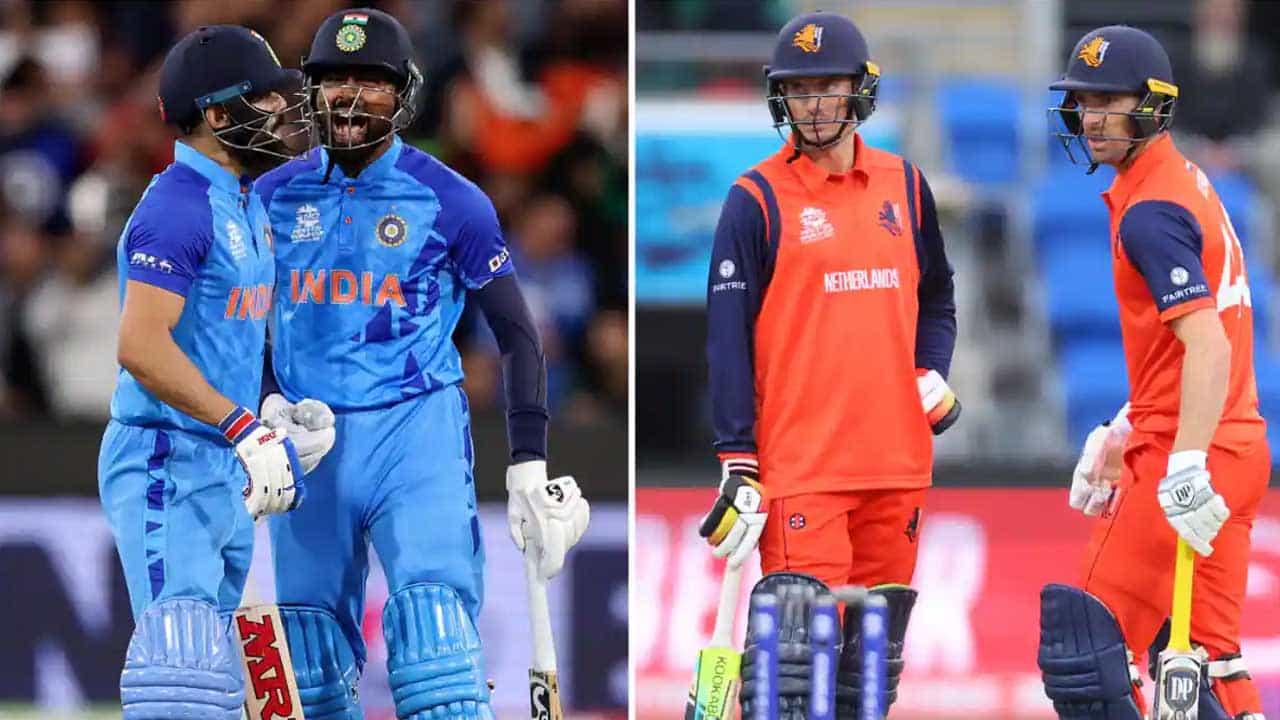 IND vs NED: ಟಿ20 ವಿಶ್ವಕಪ್ನಲ್ಲಿಂದು ಭಾರತ-ನೆದರ್ಲೆಂಡ್ಸ್ ಮುಖಾಮುಖಿ: ರೋಹಿತ್ ಪಡೆಯಲ್ಲಿ ಏನು ಬದಲಾವಣೆ? IND vs NED: ಟಿ20 ವಿಶ್ವಕಪ್ನಲ್ಲಿಂದು ಭಾರತ-ನೆದರ್ಲೆಂಡ್ಸ್ ಮುಖಾಮುಖಿ: ರೋಹಿತ್ ಪಡೆಯಲ್ಲಿ ಏನು ಬದಲಾವಣೆ?