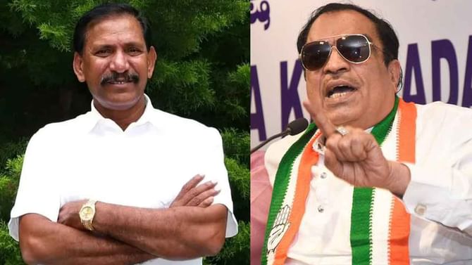 Chickpete Politics: ಜೆಡಿಎಸ್ನತ್ತ ಚಿಕ್ಕಪೇಟೆ ಕ್ಷೇತ್ರದ ಕಾಂಗ್ರೆಸ್ ಟಿಕೆಟ್ ಆಕಾಂಕ್ಷಿ ಕೆಜಿಎಫ್ ಬಾಬು ಒಲವು Chickpete Politics: ಜೆಡಿಎಸ್ನತ್ತ ಚಿಕ್ಕಪೇಟೆ ಕ್ಷೇತ್ರದ ಕಾಂಗ್ರೆಸ್ ಟಿಕೆಟ್ ಆಕಾಂಕ್ಷಿ ಕೆಜಿಎಫ್ ಬಾಬು ಒಲವು