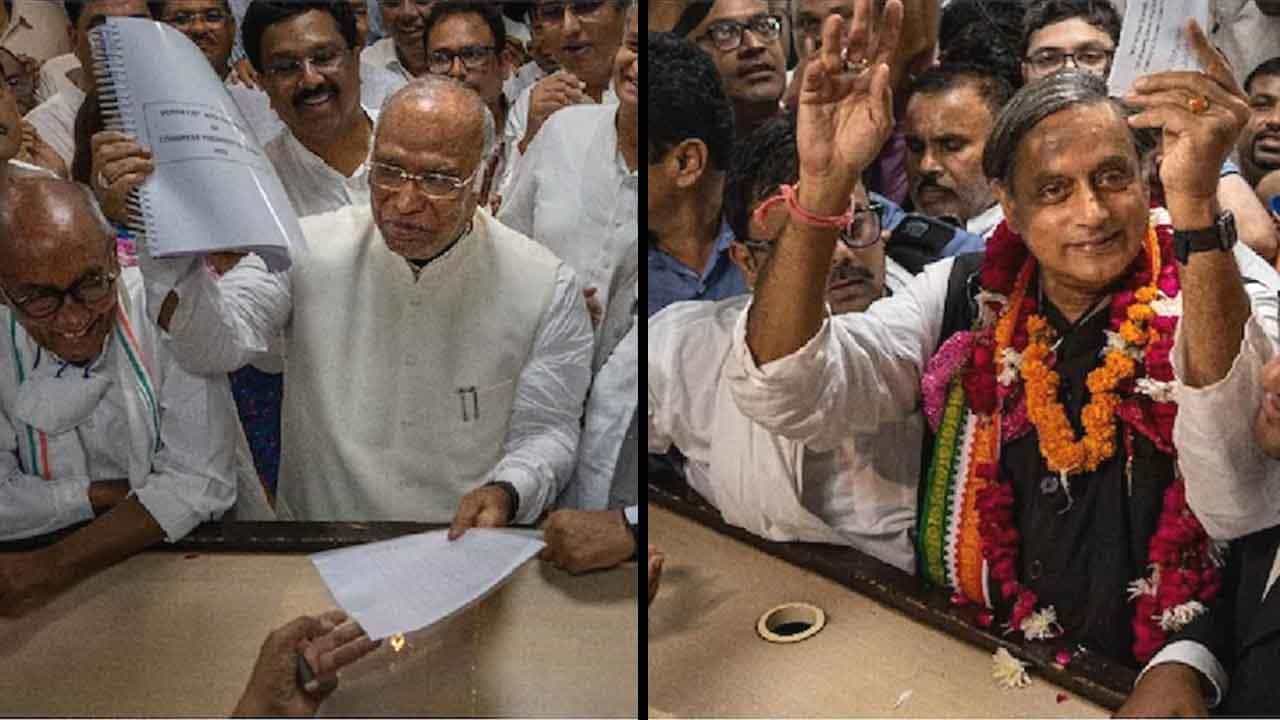 AICC Results ಮಲ್ಲಿಕಾರ್ಜುನ ಖರ್ಗೆ vs ಶಶಿ ತರೂರ್: ಎಐಸಿಸಿ ಫಲಿತಾಂಶದ ಬಗ್ಗೆ ನೀವು ತಿಳಿಯಬೇಕಾದ 10 ಅಂಶಗಳಿವು AICC Results ಮಲ್ಲಿಕಾರ್ಜುನ ಖರ್ಗೆ vs ಶಶಿ ತರೂರ್: ಎಐಸಿಸಿ ಫಲಿತಾಂಶದ ಬಗ್ಗೆ ನೀವು ತಿಳಿಯಬೇಕಾದ 10 ಅಂಶಗಳಿವು