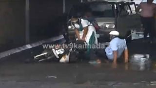 Bangalore Rain: ಬೆಂಗಳೂರಿನ ಶಿವಾನಂದ ವೃತ್ತದಲ್ಲಿ ನದಿಯಂತೆ ಹರಿದ ಮಳೆ ನೀರು