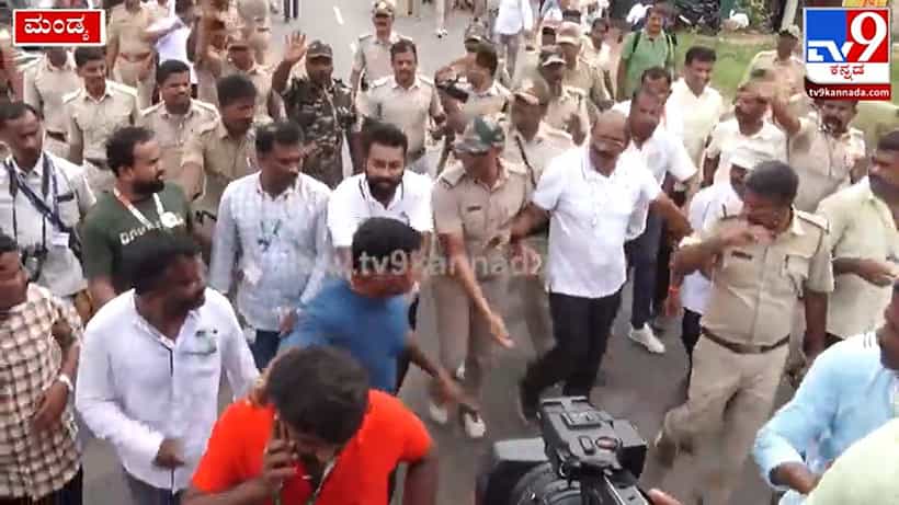 ಹೇ.. ಇದು ಬೆಂಗಳೂರು ಅಲ್ಲ ಮೊಹಮ್ಮದ್ ನಲಪಾಡ್ಗೆ ಮಂಡ್ಯ ಕೈ ಕಾರ್ಯಕರ್ತರ ಆವಾಜ್