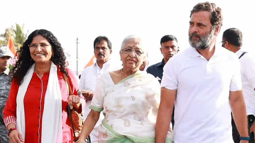 ಗೌರಿ ಲಂಕೇಶ್ ತಾಯಿ, ತಂಗಿ ಜೊತೆ ರಾಹುಲ್ ನಡಿಗೆ: ಮನುಷ್ಯತ್ವ ಇದ್ದವರಿಗೆ ಭಾರತ್ ಜೋಡೋ ಯಾತ್ರೆ ಮನ ಮುಟ್ಟುತ್ತದೆ: ಕವಿತಾ ಲಂಕೇಶ್