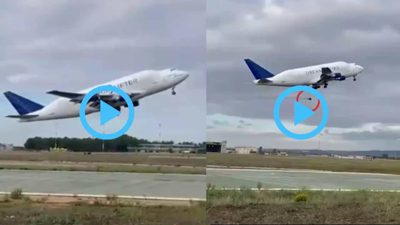 Shocking Video: ಟೇಕ್-ಆಫ್ ವೇಳೆ ವಿಮಾನದ ಟೈರ್ ಸ್ಫೋಟ Shocking Video: ಟೇಕ್-ಆಫ್ ವೇಳೆ ವಿಮಾನದ ಟೈರ್ ಸ್ಫೋಟ