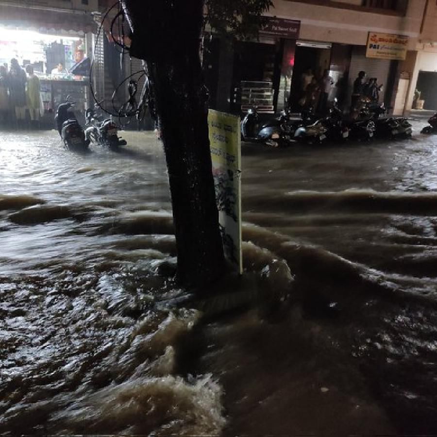 Bangalore Rain Heavy rain in Bangalore Many areas are flooded bangalore news in Kannada