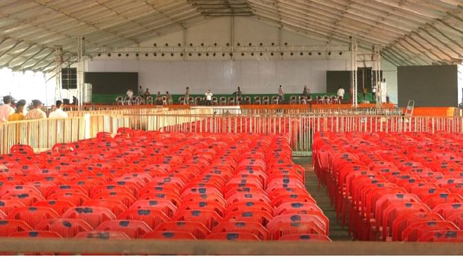 OBC Virat Convention:ಕಲಬುರಗಿಯಲ್ಲಿ ಬಿಜೆಪಿಯ ಓಬಿಸಿ ವಿರಾಟ್ ಸಮಾವೇಶಕ್ಕೆ ಕ್ಷಣಗಣನೆ, ಸಕಲ ಸಿದ್ಧತೆ OBC Virat Convention:ಕಲಬುರಗಿಯಲ್ಲಿ ಬಿಜೆಪಿಯ ಓಬಿಸಿ ವಿರಾಟ್ ಸಮಾವೇಶಕ್ಕೆ ಕ್ಷಣಗಣನೆ, ಸಕಲ ಸಿದ್ಧತೆ