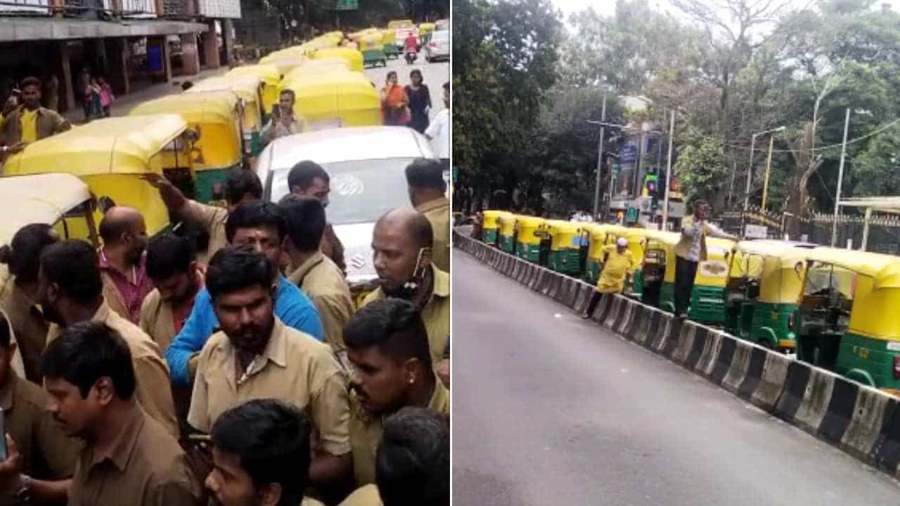 ಆರ್ಟಿಒ ಅಧಿಕಾರಿಗಳಿಂದ ಉಬರ್, ಓಲಾ ಆಟೋಗಳು ಸೀಜ್: ನಡುರೋಡಲ್ಲಿ ಪ್ರತಿಭಟನೆಗಿಳಿದ ಆಟೋ ಚಾಲಕರು ಆರ್ಟಿಒ ಅಧಿಕಾರಿಗಳಿಂದ ಉಬರ್, ಓಲಾ ಆಟೋಗಳು ಸೀಜ್: ನಡುರೋಡಲ್ಲಿ ಪ್ರತಿಭಟನೆಗಿಳಿದ ಆಟೋ ಚಾಲಕರು