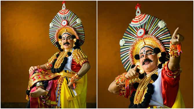 Ramesh Aravind: ಯಕ್ಷಗಾನದ ವೇಷದಲ್ಲಿ ರಮೇಶ್​ ಅರವಿಂದ್​; ಫೋಟೋ ಕಂಡು ‘ಆಹಾ ಎಷ್ಟು ಚಂದ’ ಎಂದ ಫ್ಯಾನ್ಸ್​