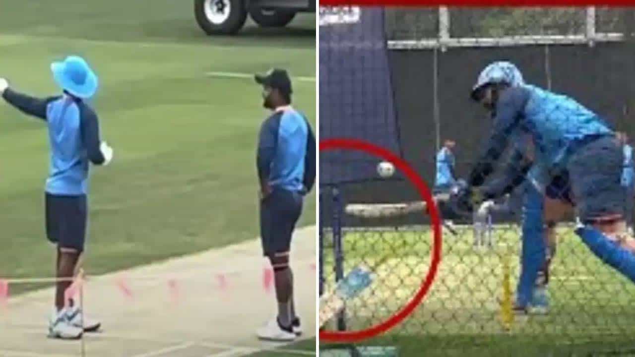 India vs Australia: ರಿಷಭ್ ಪಂತ್ಗೆ ಬ್ಯಾಟಿಂಗ್ ಪಾಠ ಕಲಿಸುತ್ತಿರುವ ದಿನೇಶ್ ಕಾರ್ತಿಕ್: ವಿಡಿಯೋ ವೈರಲ್ India vs Australia: ರಿಷಭ್ ಪಂತ್ಗೆ ಬ್ಯಾಟಿಂಗ್ ಪಾಠ ಕಲಿಸುತ್ತಿರುವ ದಿನೇಶ್ ಕಾರ್ತಿಕ್: ವಿಡಿಯೋ ವೈರಲ್