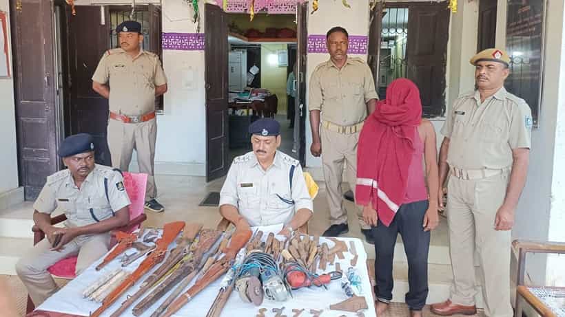 ಬೌಧ್ನಲ್ಲಿ ಅಕ್ರಮ ಶಸ್ತ್ರಾಸ್ತ್ರ ತಯಾರಿಕಾ ಘಟಕ, ಒಬ್ಬನ ಬಂಧನ