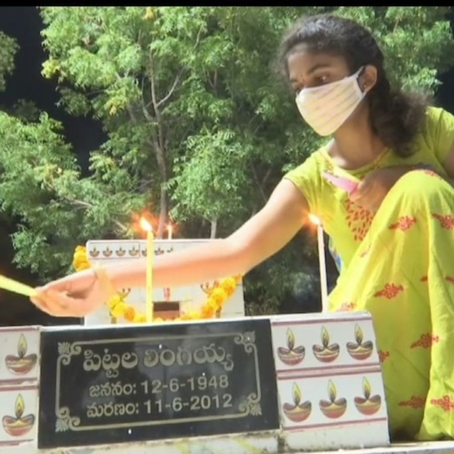 Diwali festival at the cemetery