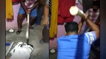 A case has been registered against the youth who beat up the dog for barking.