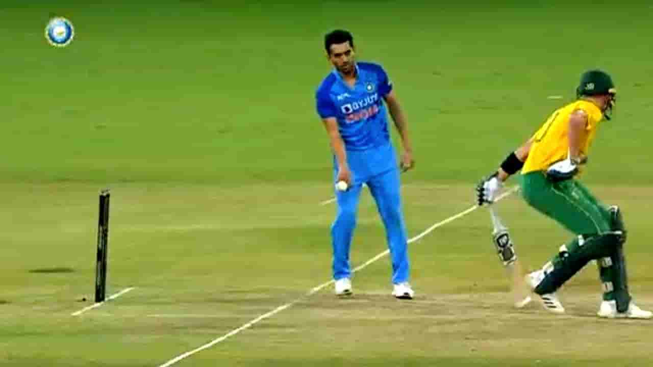 VIDEO: ರನೌಟ್ಗೆ ಅವಕಾಶವಿದ್ದರೂ ಔಟ್ ಮಾಡದ ಚಹರ್ ವಿರುದ್ಧ ಆಕ್ರೋಶ..!