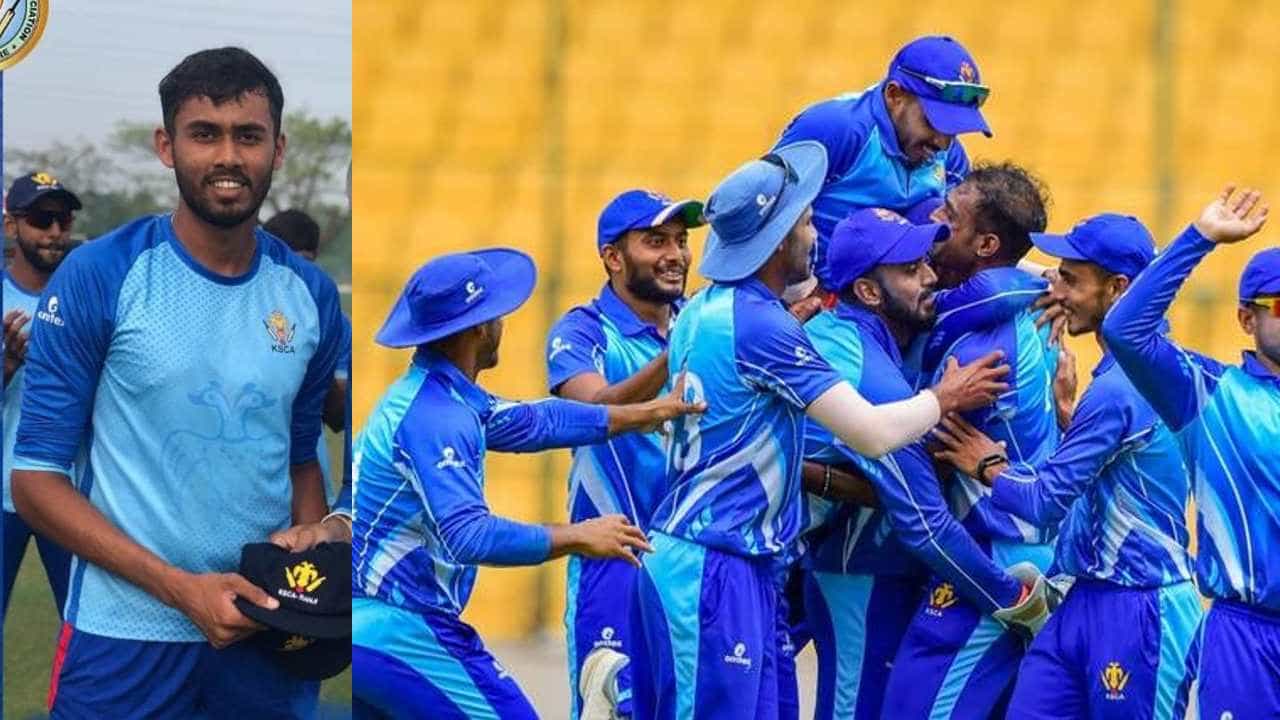 Syed Mushtaq Ali Trophy: ಕಾವೇರಪ್ಪನ ಮಾರಕ ದಾಳಿಗೆ ತತ್ತರಿಸಿದ ಜಮ್ಮು-ಕಾಶ್ಮೀರ: ಕರ್ನಾಟಕಕ್ಕೆ ಭರ್ಜರಿ ಜಯ Syed Mushtaq Ali Trophy: ಕಾವೇರಪ್ಪನ ಮಾರಕ ದಾಳಿಗೆ ತತ್ತರಿಸಿದ ಜಮ್ಮು-ಕಾಶ್ಮೀರ: ಕರ್ನಾಟಕಕ್ಕೆ ಭರ್ಜರಿ ಜಯ