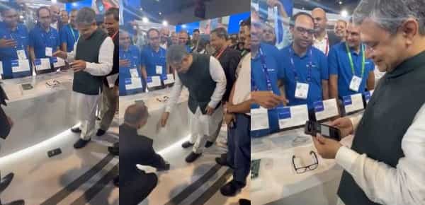 ಮೇಲಿಂದ ಬಿಸಾಕಿ ಮೊಬೈಲ್ ಟೆಸ್ಟ್ ಮಾಡಿದ ಕೇಂದ್ರ ಸಚಿವ ಅಶ್ವಿನಿ ವೈಷ್ಣವ್: ವಿಡಿಯೋ ನೋಡಿ ಮೇಲಿಂದ ಬಿಸಾಕಿ ಮೊಬೈಲ್ ಟೆಸ್ಟ್ ಮಾಡಿದ ಕೇಂದ್ರ ಸಚಿವ ಅಶ್ವಿನಿ ವೈಷ್ಣವ್: ವಿಡಿಯೋ ನೋಡಿ