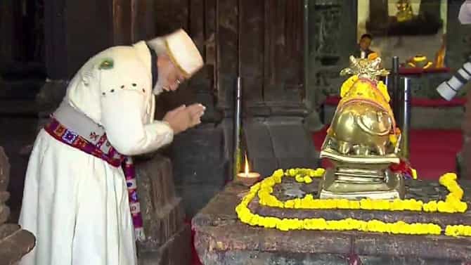 PM Modi in Kedarnath: ವಿಶೇಷ ಉಡುಗೆ ತೊಟ್ಟು ಕೇದಾರನಾಥದಲ್ಲಿ ಪೂಜೆ ಸಲ್ಲಿಸಿದ ಪ್ರಧಾನಿ ಮೋದಿ
