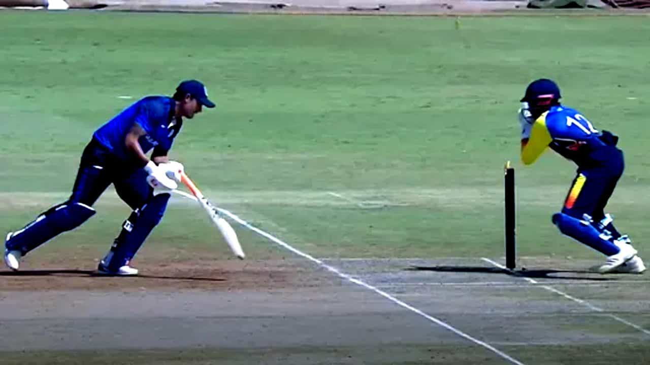 SMAT T20: ಪಂಜಾಬ್ ಸ್ಪಿನ್ನರ್ ಮೋಡಿ: ಕೇವಲ 40 ರನ್ಗೆ ಆಲೌಟ್ SMAT T20: ಪಂಜಾಬ್ ಸ್ಪಿನ್ನರ್ ಮೋಡಿ: ಕೇವಲ 40 ರನ್ಗೆ ಆಲೌಟ್