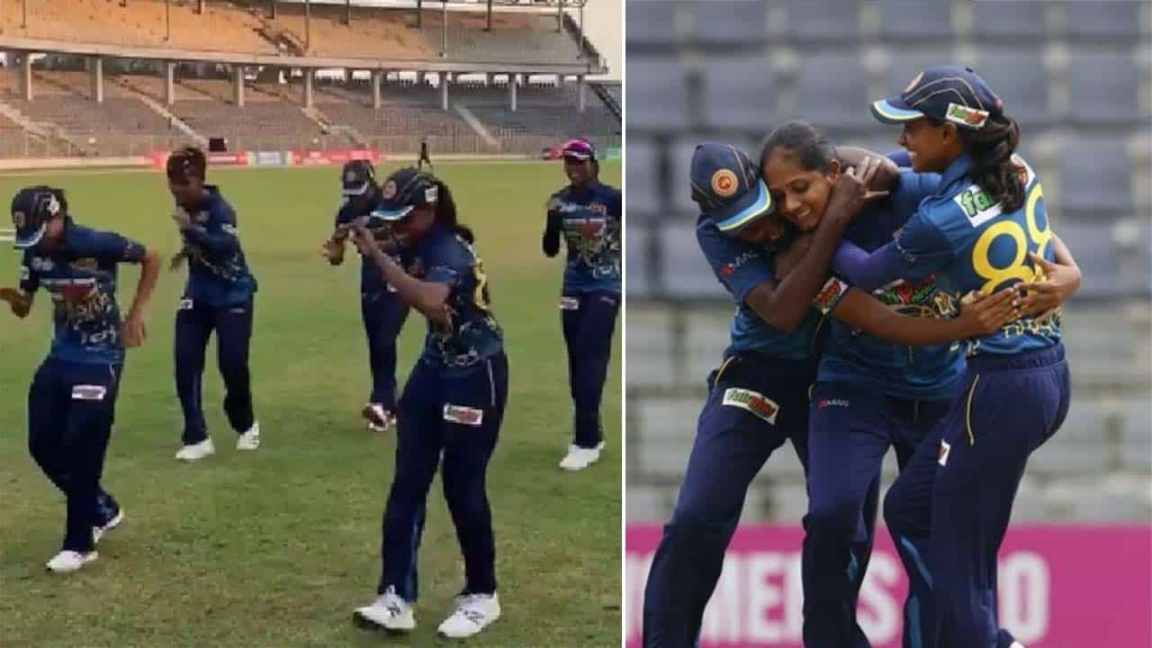 SL-W vs PAK-W: ಪಾಕ್ ಮಹಿಳಾ ತಂಡದ ವಿರುದ್ಧ 1 ರನ್​ ರೋಚಕ ಜಯ ಸಾಧಿಸಿದಾಗ ಶ್ರೀಲಂಕಾ ಪ್ಲೇಯರ್ಸ್ ಏನು ಮಾಡಿದ್ರು ನೋಡಿ