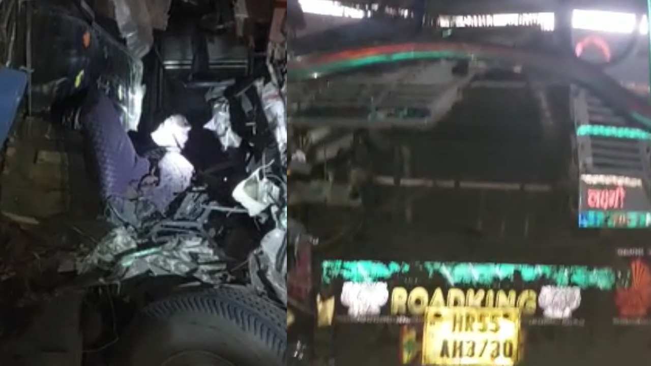 ಲಾರಿ ಹಾಗೂ ಸರ್ಕಾರಿ ಬಸ್ ಮಧ್ಯೆ ಭೀಕರ ಅಪಘಾತ: ಪ್ರಾಣಾಪಾಯದಿಂದ ಪಾರಾದ ಪ್ರಯಾಣಿಕರು