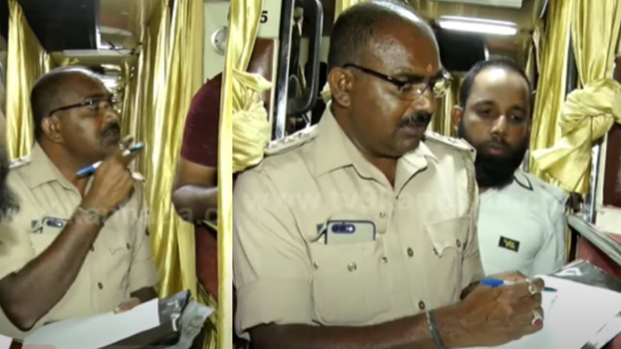 ದುಪ್ಪಟ್ಟು ದರ ವಸೂಲಿ: ಕಾರ್ಯಾಚರಣೆಗಿಳಿದ ಆರ್ಟಿಒ ಅಧಿಕಾರಿಗಳು, ಹಲವು ಬಸ್ಗಳಿಗೆ ದಂಡ ದುಪ್ಪಟ್ಟು ದರ ವಸೂಲಿ: ಕಾರ್ಯಾಚರಣೆಗಿಳಿದ ಆರ್ಟಿಒ ಅಧಿಕಾರಿಗಳು, ಹಲವು ಬಸ್ಗಳಿಗೆ ದಂಡ