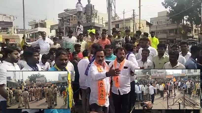 ಬಾಗಲಕೋಟ: ಸರ್ವಧರ್ಮ ಸೌಹಾರ್ದ ಭಾವೈಕ್ಯತಾ ಸಮಾವೇಶ ರದ್ದುಗೊಳಿಸಿದ ತಹಶೀಲ್ದಾರ್:ಧರಣಿ ಕುಳಿತ ಕಾಶಪ್ಪನವರ್