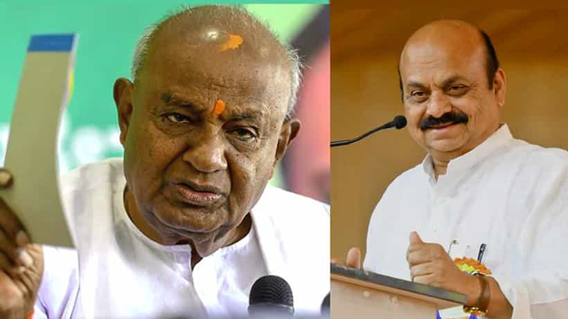 ಮಾಜಿ ಪ್ರಧಾನಿ ದೇವೇಗೌಡರನ್ನ ಹಿಂದಿನ ರಾತ್ರಿ ಮುಖ್ಯಮಂತ್ರಿ ಕಾಟಾಚಾರಕ್ಕೆ ಕರೆದರು -ಬಿಜೆಪಿ ಸಂಸ್ಕಾರ, ಶಿಷ್ಟಾಚಾರ ಇದೇನಾ? ಜೆಡಿಎಸ್ ಮತ್ತೆ ಟ್ವೀಟ್!