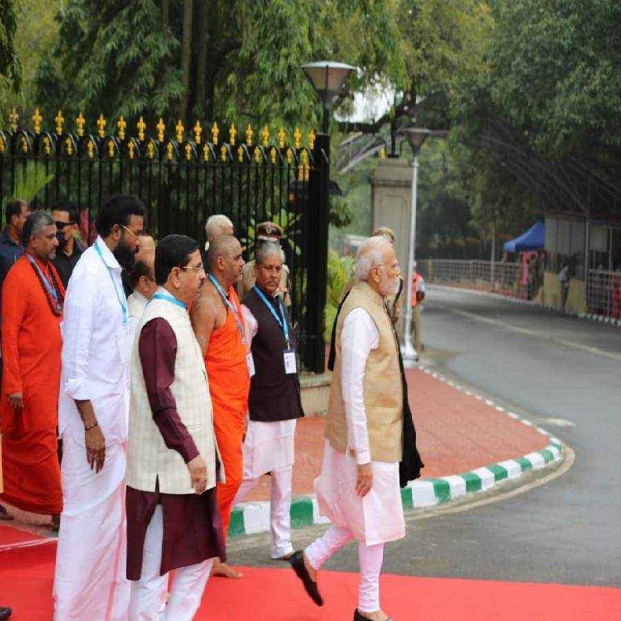 PM Modi in Bengaluru: Prime minister Narendra Modi Bangalore Visit 2022 Photos