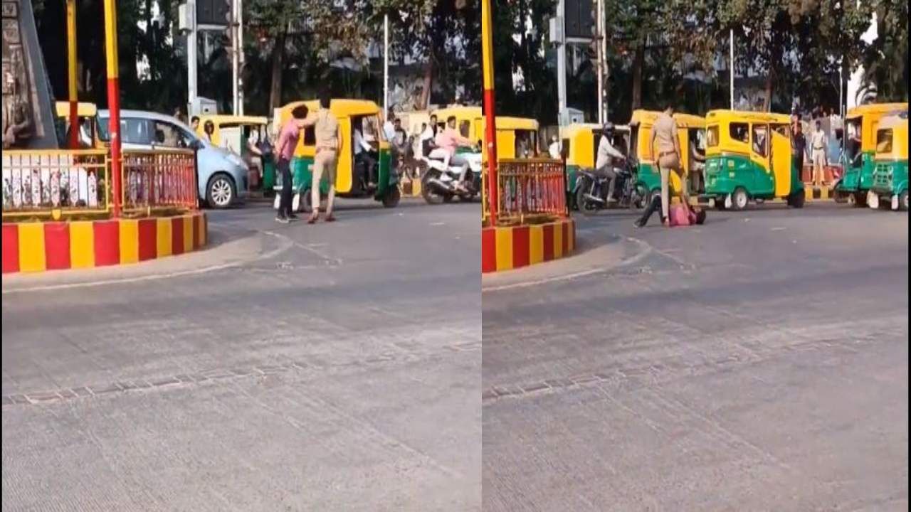Viral Video: ಬೆಳಗಾವಿ ಚೆನ್ನಮ್ಮ ಸರ್ಕಲ್ನಲ್ಲಿ ವ್ಯಕ್ತಿಗೆ ಬೂಟು ಕಾಲಿನಿಂದ ಒದ್ದ ಪೊಲೀಸ್, ಫ್ಯಾಕ್ಟ್ ಚೆಕ್ನಲ್ಲಿ ಬಯಲಾಯ್ತು ಅಸಲಿ ಸತ್ಯ Viral Video: ಬೆಳಗಾವಿ ಚೆನ್ನಮ್ಮ ಸರ್ಕಲ್ನಲ್ಲಿ ವ್ಯಕ್ತಿಗೆ ಬೂಟು ಕಾಲಿನಿಂದ ಒದ್ದ ಪೊಲೀಸ್, ಫ್ಯಾಕ್ಟ್ ಚೆಕ್ನಲ್ಲಿ ಬಯಲಾಯ್ತು ಅಸಲಿ ಸತ್ಯ