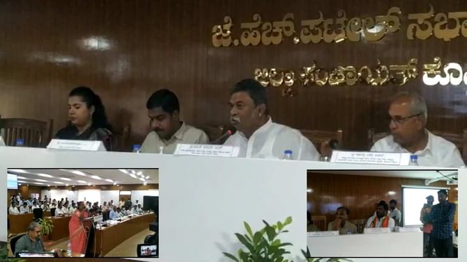 ಅಕ್ರಮ ಮದ್ಯ ಮಾರಾಟ ವಿಚಾರಕ್ಕೆ ಅಬಕಾರಿ ಆಯ್ತುಕ್ತ, ಶಾಸಕರ ನಡುವೆ ವಾಗ್ವಾದ ಅಕ್ರಮ ಮದ್ಯ ಮಾರಾಟ ವಿಚಾರಕ್ಕೆ ಅಬಕಾರಿ ಆಯ್ತುಕ್ತ, ಶಾಸಕರ ನಡುವೆ ವಾಗ್ವಾದ