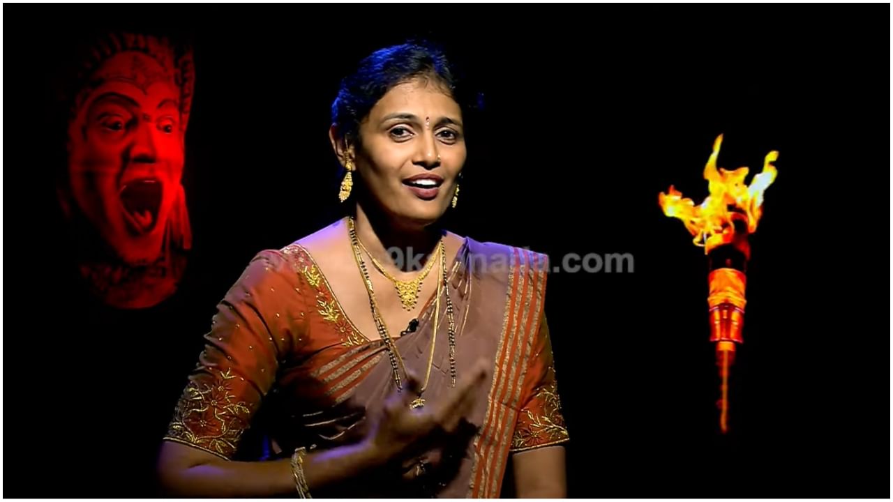 Manasi Sudhir: ‘ಕಾಂತಾರ’ ಸಿನಿಮಾ ಬಗ್ಗೆ ಚಂದದ ಕವನ; ನಗುನಗುತ್ತಾ ಓದಿದ ಮಾನಸಿ ಸುಧೀರ್​