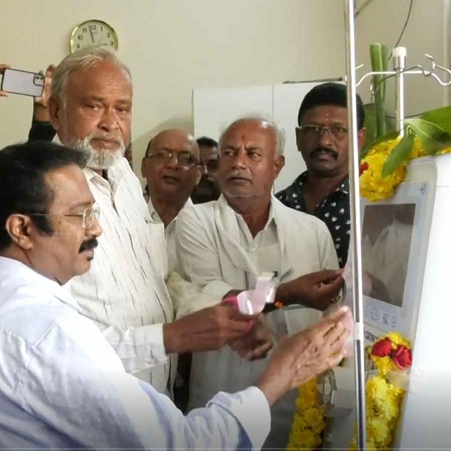 Kolar Malur Marikamba Trust to provide dialysis machines to government hospital Kolar news in kannada
