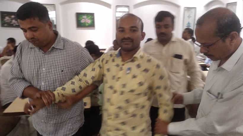 ಲಂಚ ಸ್ವೀಕರಿಸುತ್ತಿದ್ದ ಗೃಹಸಚಿವಾಲಯದ ಹೋಮ್ಗಾರ್ಡ್ ಲೋಕಾಯುಕ್ತ ಬಲೆಗೆ