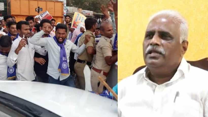 ಜಾರಕಿಹೊಳಿ ಬೆಂಬಲಿಗರಿಂದ ರಾಜ್ಯಸಭಾ ಸದಸ್ಯ ಈರಣ್ಣ ಕಡಾಡಿ ಕಾರಿಗೆ ಮುತ್ತಿಗೆ ಪ್ರಕರಣ: 18 ಜನರ ವಿರುದ್ಧ ಎಫ್ಐಆರ್