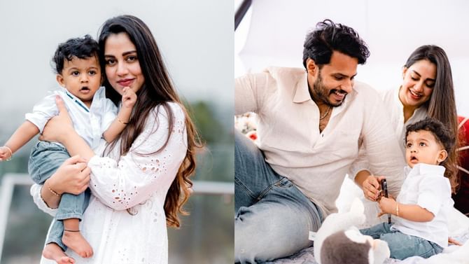 ಹೇಗಿದ್ದಾನೆ ನೋಡಿ ನಿಖಿಲ್ ಕುಮಾರ್ ಮಗ ಅವ್ಯಾನ್; ಫೋಟೋ ಹಂಚಿಕೊಂಡ ಹೀರೋ ಹೇಗಿದ್ದಾನೆ ನೋಡಿ ನಿಖಿಲ್ ಕುಮಾರ್ ಮಗ ಅವ್ಯಾನ್; ಫೋಟೋ ಹಂಚಿಕೊಂಡ ಹೀರೋ