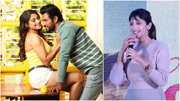 Dil Pasand: ಡಾರ್ಲಿಂಗ್ ಕೃಷ್ಣ ಜತೆ ನಿಶ್ವಿಕಾ ಜೋಡಿ ಆದ್ರೆ ಮಿಲನಾಗೆ ಖುಷಿ ಯಾಕೆ? ವೇದಿಕೆಯಲ್ಲೇ ಉತ್ತರ ನೀಡಿದ ನಟಿ Dil Pasand: ಡಾರ್ಲಿಂಗ್ ಕೃಷ್ಣ ಜತೆ ನಿಶ್ವಿಕಾ ಜೋಡಿ ಆದ್ರೆ ಮಿಲನಾಗೆ ಖುಷಿ ಯಾಕೆ? ವೇದಿಕೆಯಲ್ಲೇ ಉತ್ತರ ನೀಡಿದ ನಟಿ