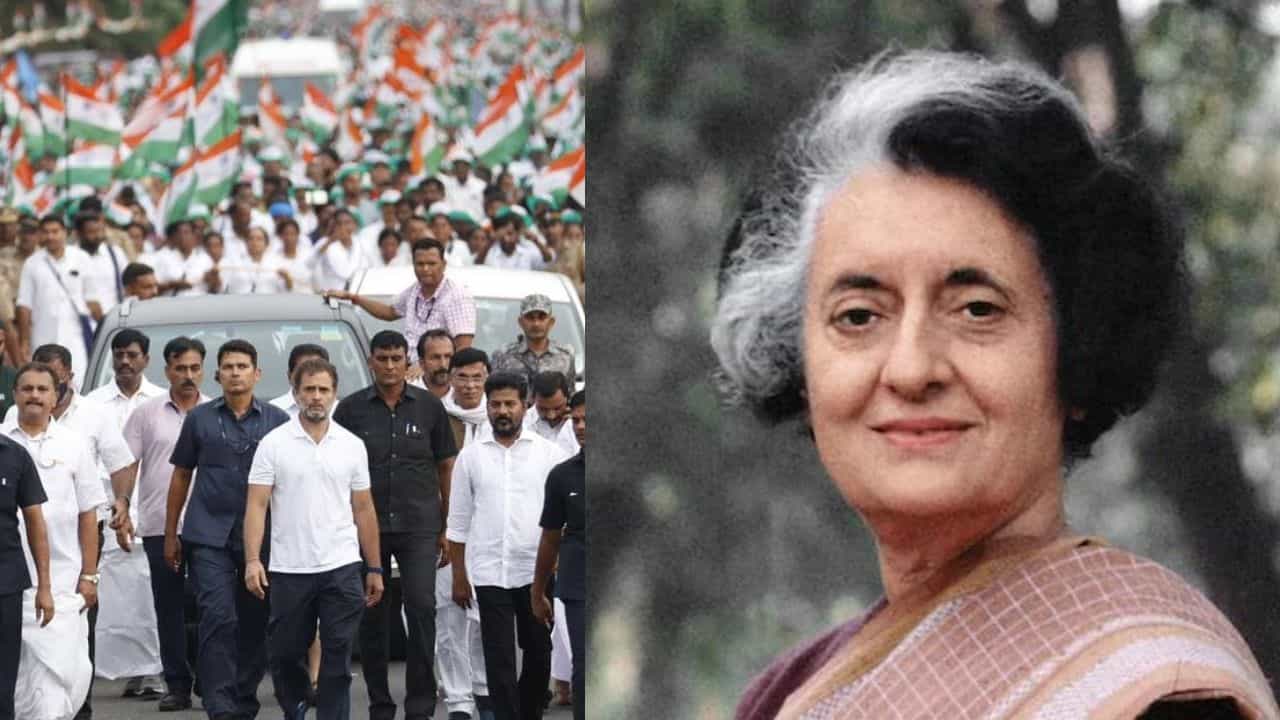 Bharat Jodo Yatra: ಇಂದಿರಾ ಗಾಂಧಿ ಜನ್ಮದಿನದಂದು ಭಾರತ್ ಜೋಡೋ ಯಾತ್ರೆಯಲ್ಲಿ ರಾಹುಲ್ ಜತೆ ಮಹಿಳೆಯರು ಮಾತ್ರ ಭಾಗಿ Bharat Jodo Yatra: ಇಂದಿರಾ ಗಾಂಧಿ ಜನ್ಮದಿನದಂದು ಭಾರತ್ ಜೋಡೋ ಯಾತ್ರೆಯಲ್ಲಿ ರಾಹುಲ್ ಜತೆ ಮಹಿಳೆಯರು ಮಾತ್ರ ಭಾಗಿ