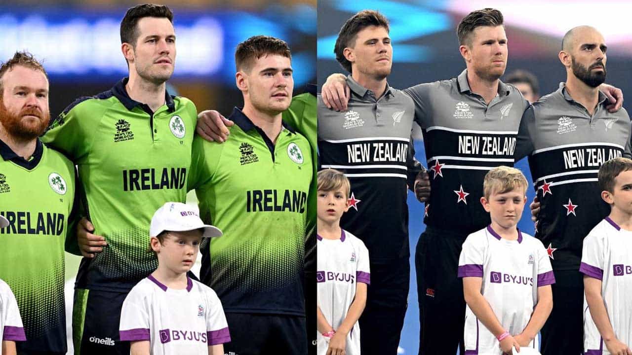 NZ vs IRE: ಟಾಸ್ ಗೆದ್ದ ಐರ್ಲೆಂಡ್: ನ್ಯೂಜಿಲೆಂಡ್ ಜಯ ಸಾಧಿಸಿದರೆ ಸೆಮೀಸ್​ಗೆ ನೇರ ಪ್ರವೇಶ