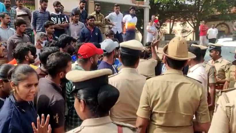 ತುಮಕೂರು: ಪೊಲೀಸ್ ಹುದ್ದೆ ಅಕಾಂಕ್ಷಿಗೆ ಡಿವೈಎಸ್ಪಿಯಿಂದ ಹಲ್ಲೆ