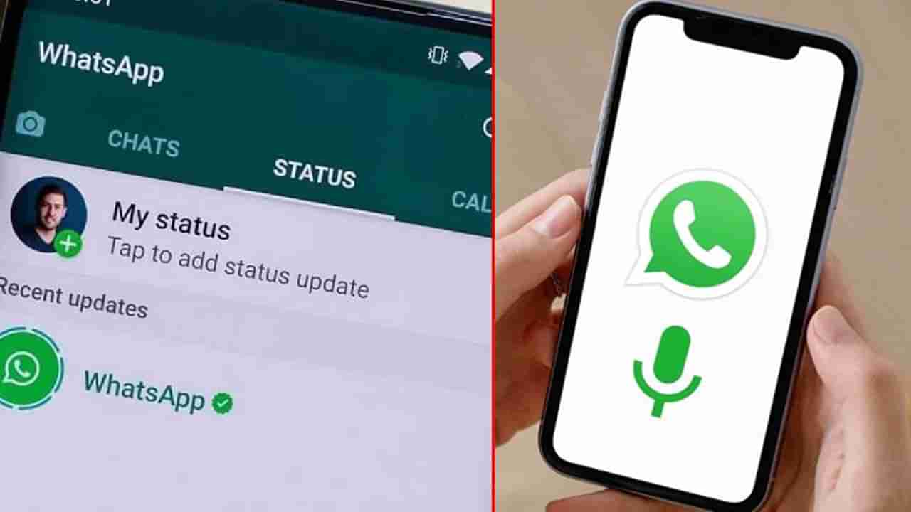 WhatsApp: ವಾಟ್ಸ್​ಆ್ಯಪ್​ನಲ್ಲಿ ಊಹಿಸಲಾಗದ ಫೀಚರ್: ಸ್ಟೇಟಸ್​ನಲ್ಲಿ ವಾಯ್ಸ್ ಮೆಸೇಜ್ ಹಂಚಿಕೊಳ್ಳುವುದು ಹೇಗೆ?