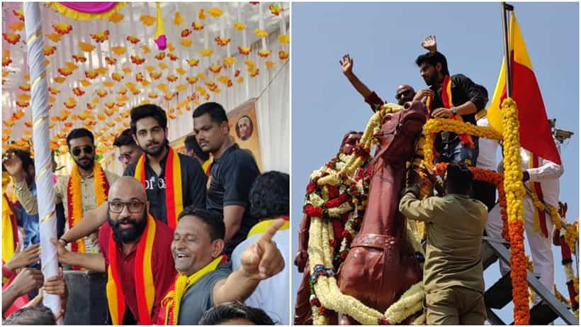 Banaras: ಬೆಳಗಾವಿಯಲ್ಲಿ ಕನ್ನಡ ಧ್ವಜ ಹಾರಿಸಿದ ಝೈದ್ ಖಾನ್; ಗಡಿನಾಡಲ್ಲಿ ‘ಬನಾರಸ್’ ಹೀರೋ ರಾಜ್ಯೋತ್ಸವ ಆಚರಣೆ