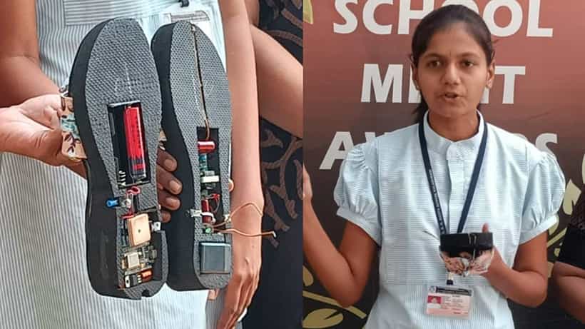 ಕಲಬುರಗಿ: ಅತ್ಯಾಚಾರಿಗಳಿಂದ ತಪ್ಪಿಸಿಕೊಳ್ಳಲು ಆ್ಯಂಟಿ ರೇಪ್ ಫುಟ್ವೇರ್ ಎನ್ನುವ ಸಾಧನವನ್ನು ಕಂಡುಹಿಡಿದ 10ನೇ ತರಗತಿ ವಿದ್ಯಾರ್ಥಿನಿ