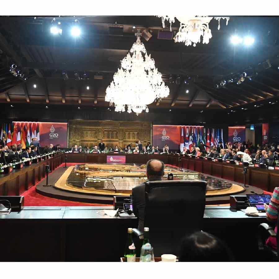 Bangalore G20 Meet: ಬೆಂಗಳೂರಿನಲ್ಲಿ ಡಿಸೆಂಬರ್ನಲ್ಲಿ ಜಿ20 ಸಭೆ; ವರದಿ Bangalore G20 Meet: ಬೆಂಗಳೂರಿನಲ್ಲಿ ಡಿಸೆಂಬರ್ನಲ್ಲಿ ಜಿ20 ಸಭೆ; ವರದಿ
